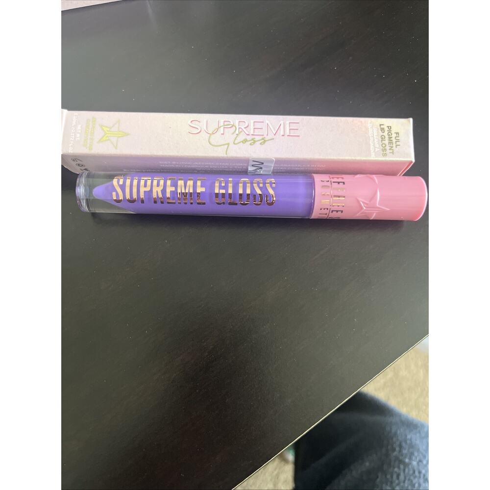 Jeffree Star Supreme Gloss Full Pigment Lip Gloss ~ Frosting For Dinner ~ NIB
